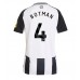 Maillot de foot Newcastle United Sven Botman #4 Domicile vêtements Femmes 2024-25 Manches Courtes